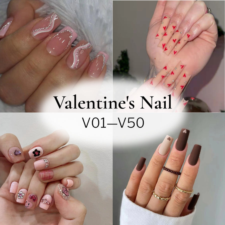 Yirtree Valentine's Day Nail Art Sticker Decals 3D Exquisite Pattern Nail  Art Supplies Self-Adhesive Luxurious Nail Art Decoration Cute Cupid Color  Heart Designs DIY Acrylic Nail Art, 12 Sheet - Walmart.com